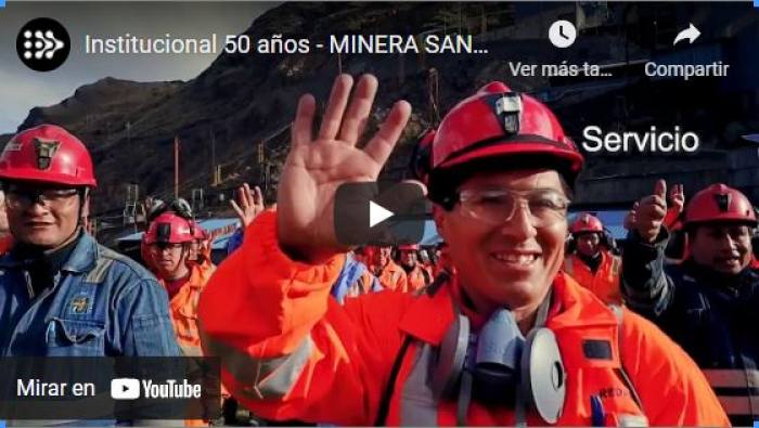 Video Corporativo, 50 Años de Compañía Minera Santa Luisa