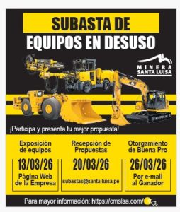 SUBASTA DE EQUIPOS EN DESUSO